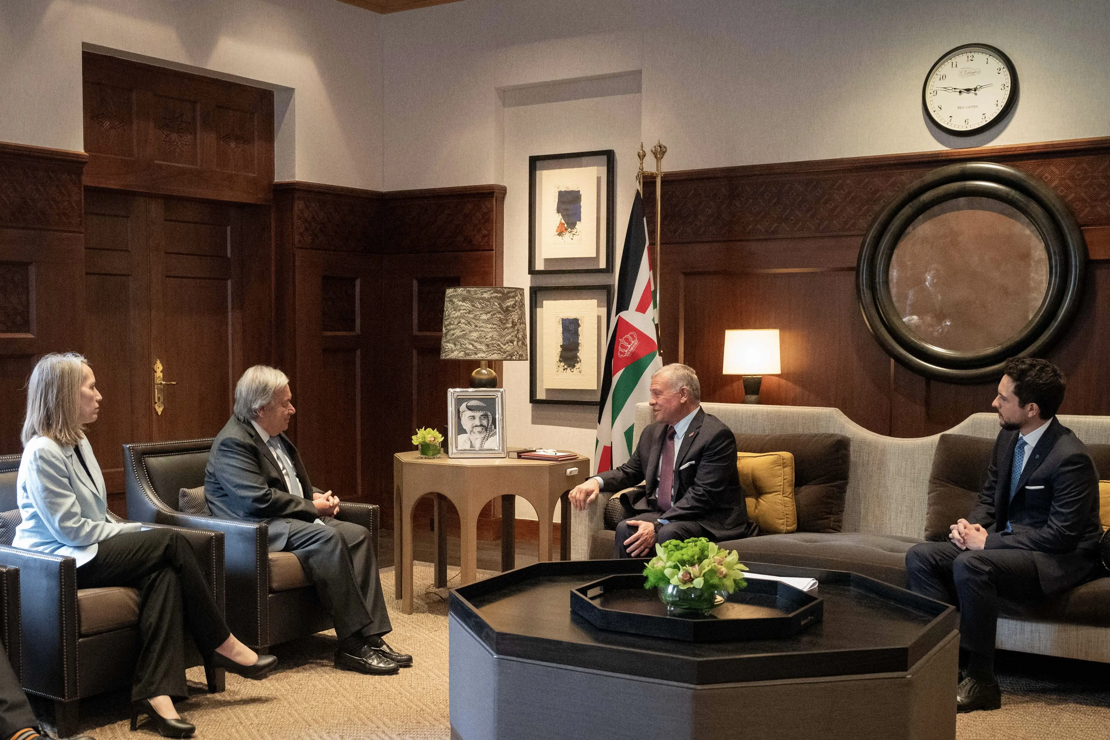 King, UN chief discuss dangerous situation in Gaza, role of UN agencies