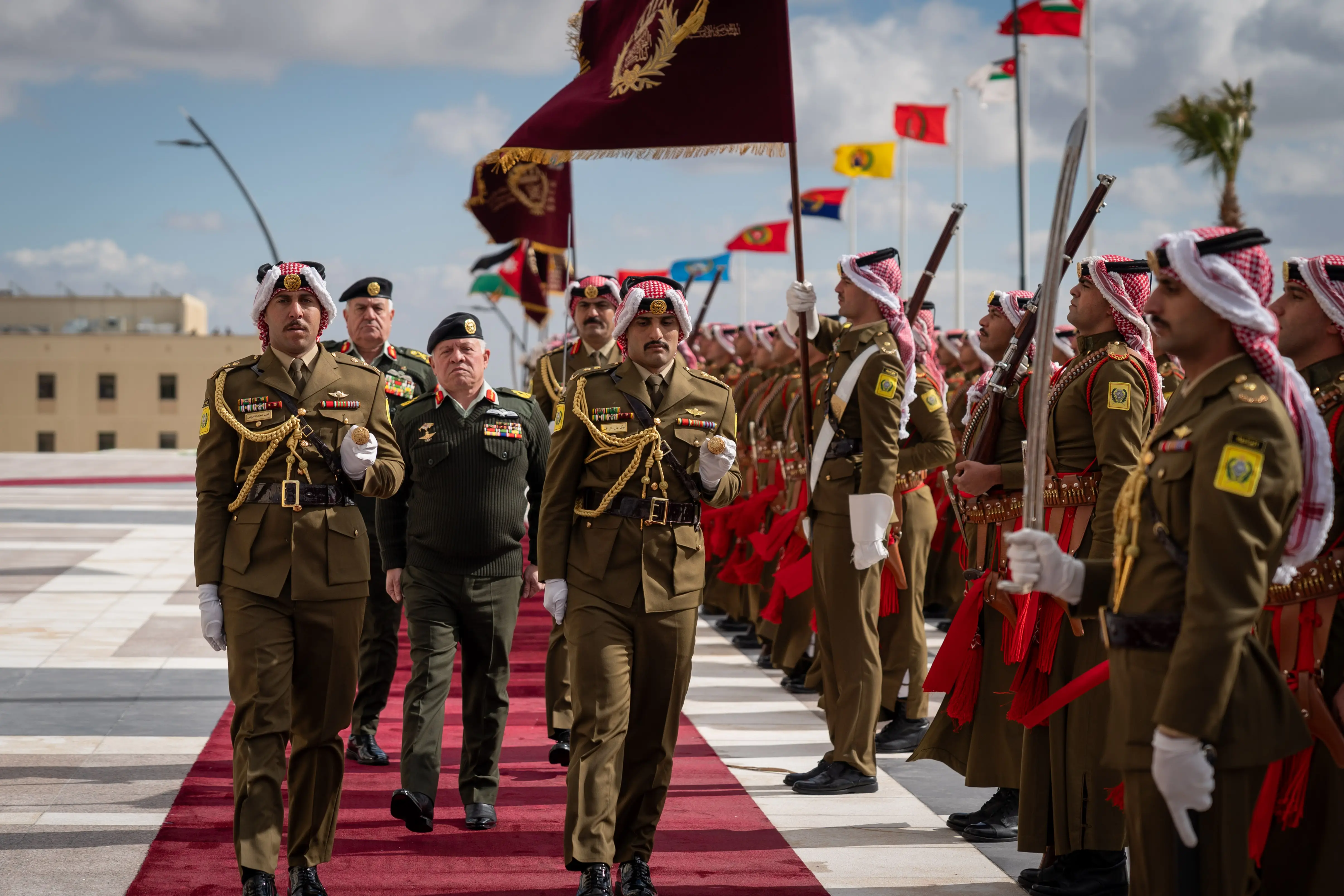 King inaugurates new JAF headquarters