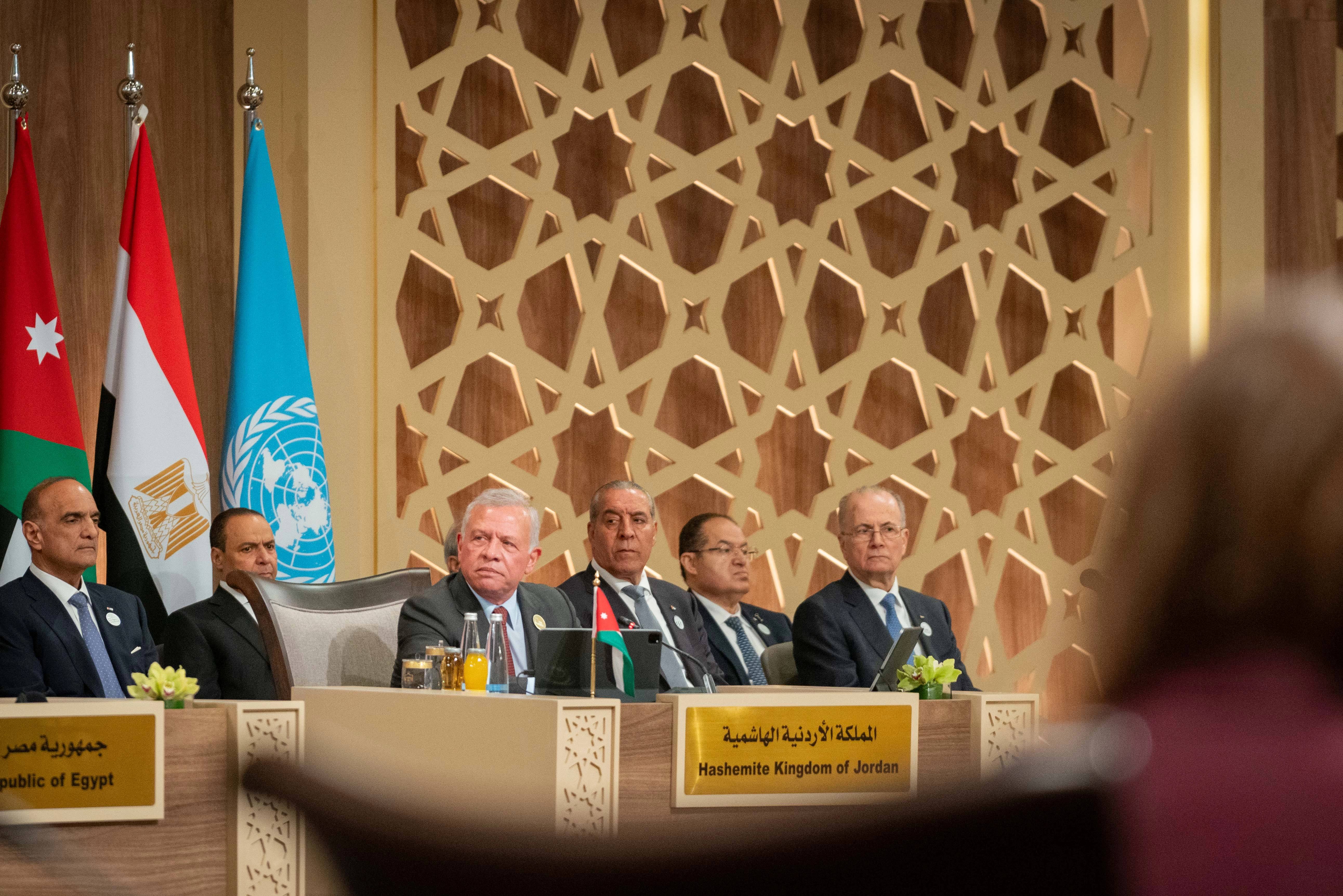 King at Jordan-hosted Gaza conference: Humanitarian access cannot wait for ceasefire, cannot be subject to political agendas
