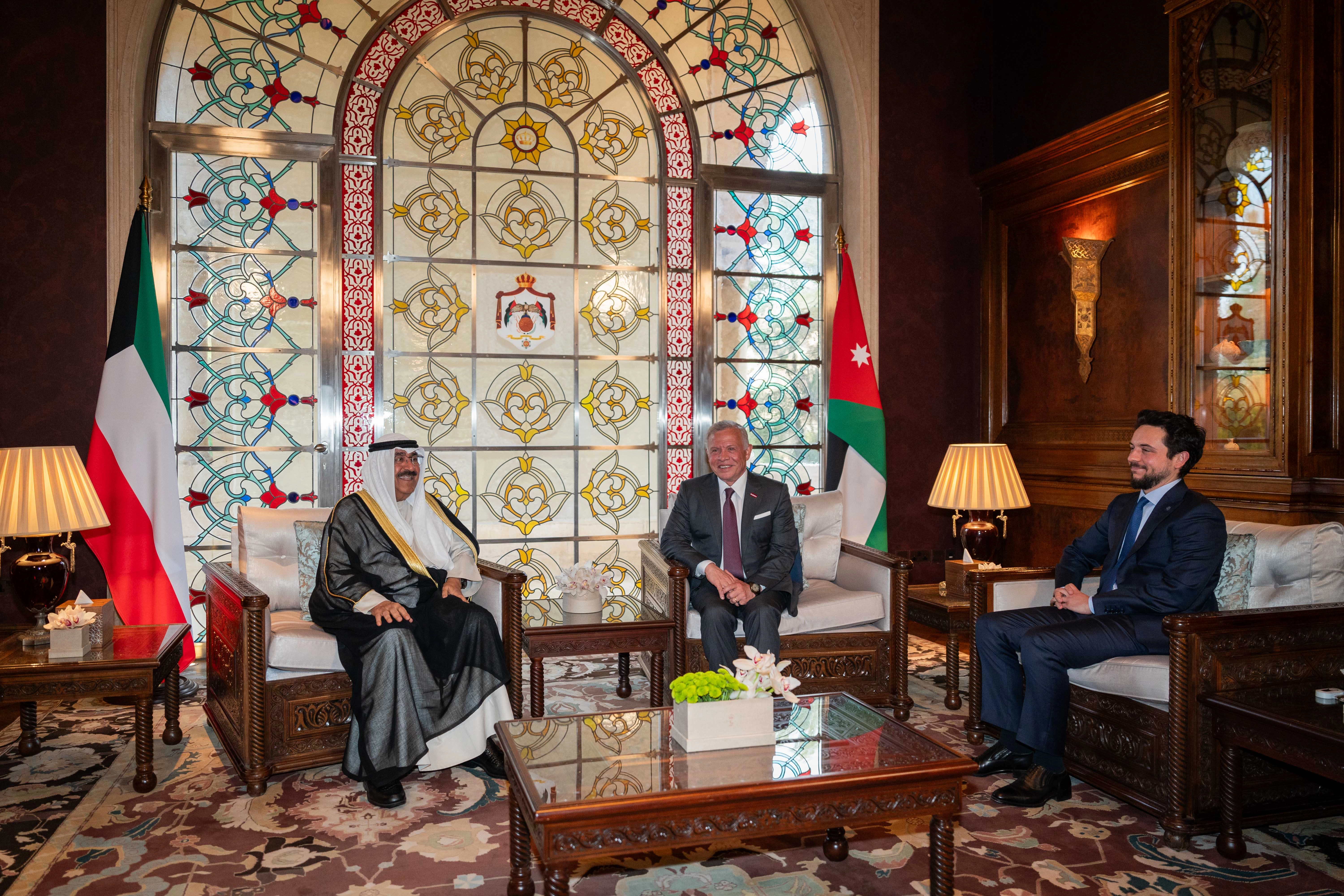 King, Kuwait emir reaffirm pride in deep-rooted relations