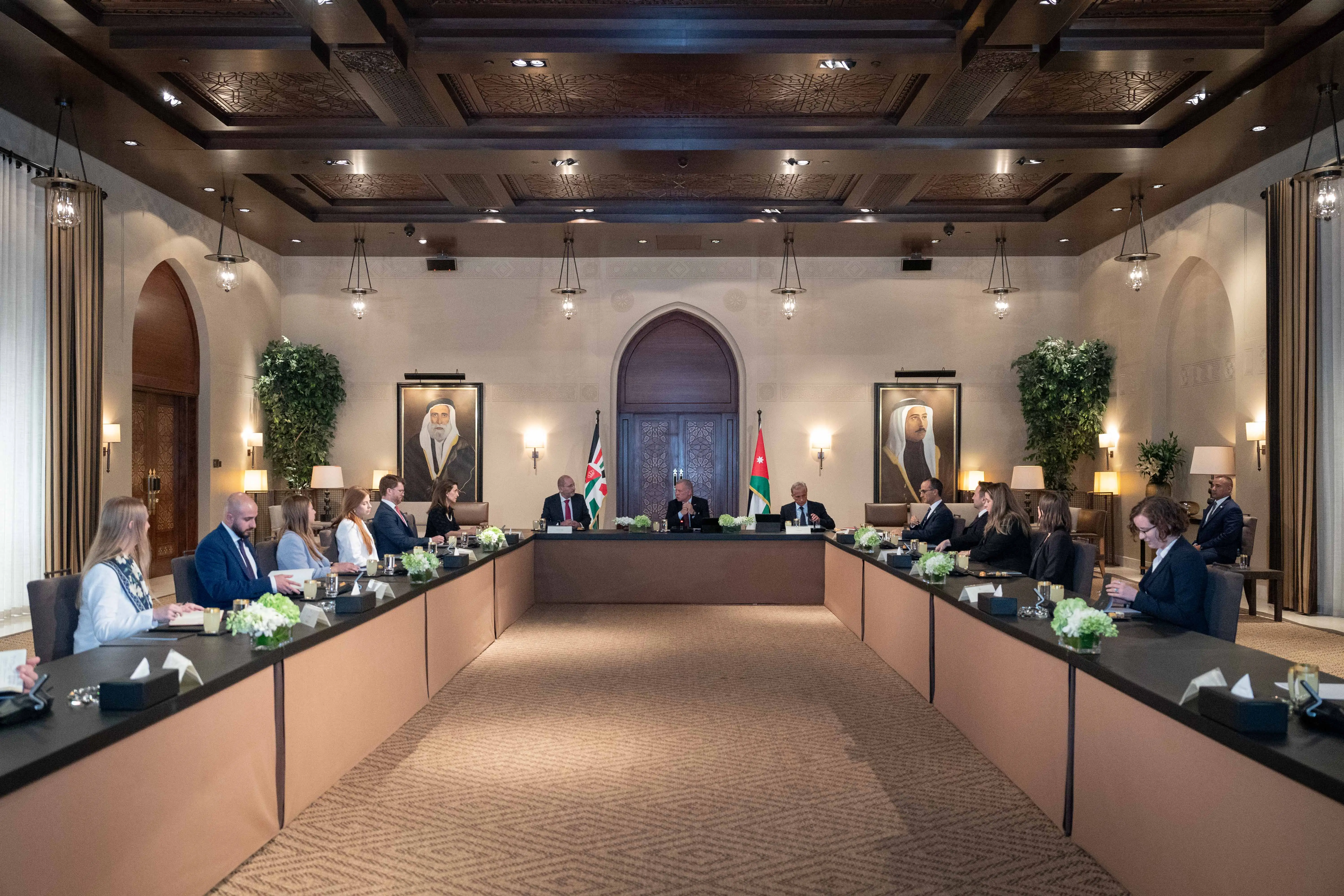 King tells US Congress staffers region will remain vulnerable to expansion of conflict if Gaza war continues