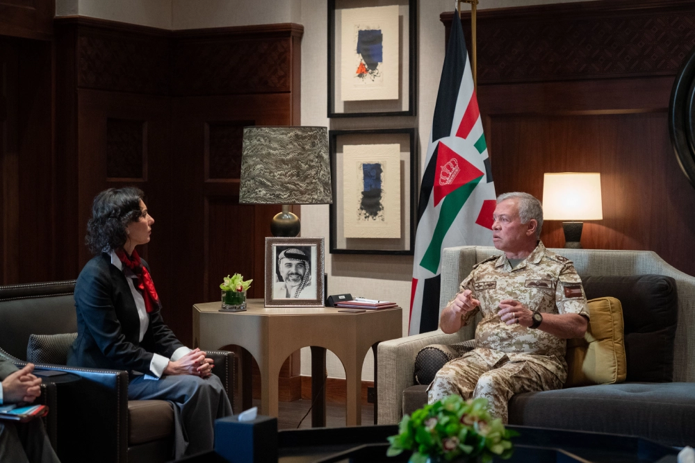King receives EU commissioner for preparedness, crisis management and equality