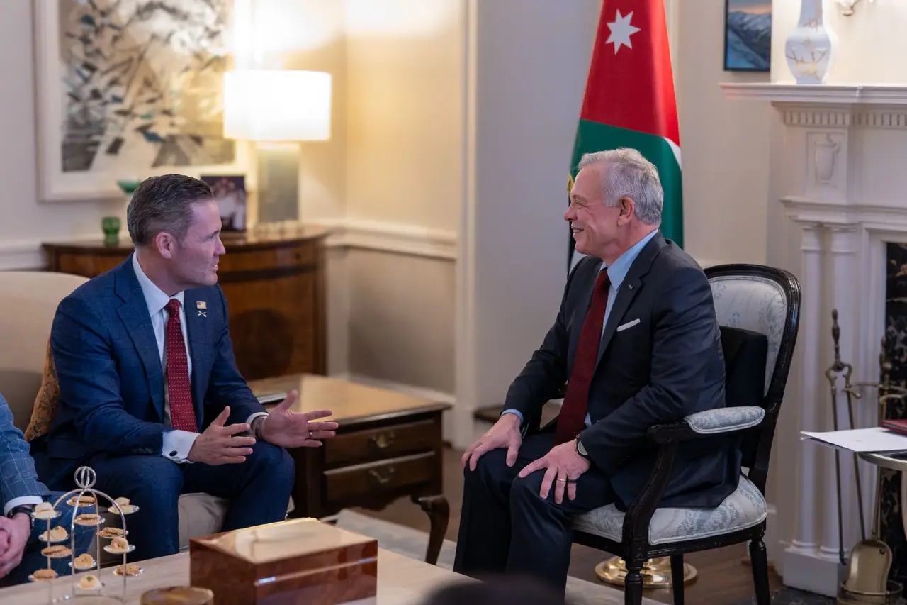 King meets US national security adviser