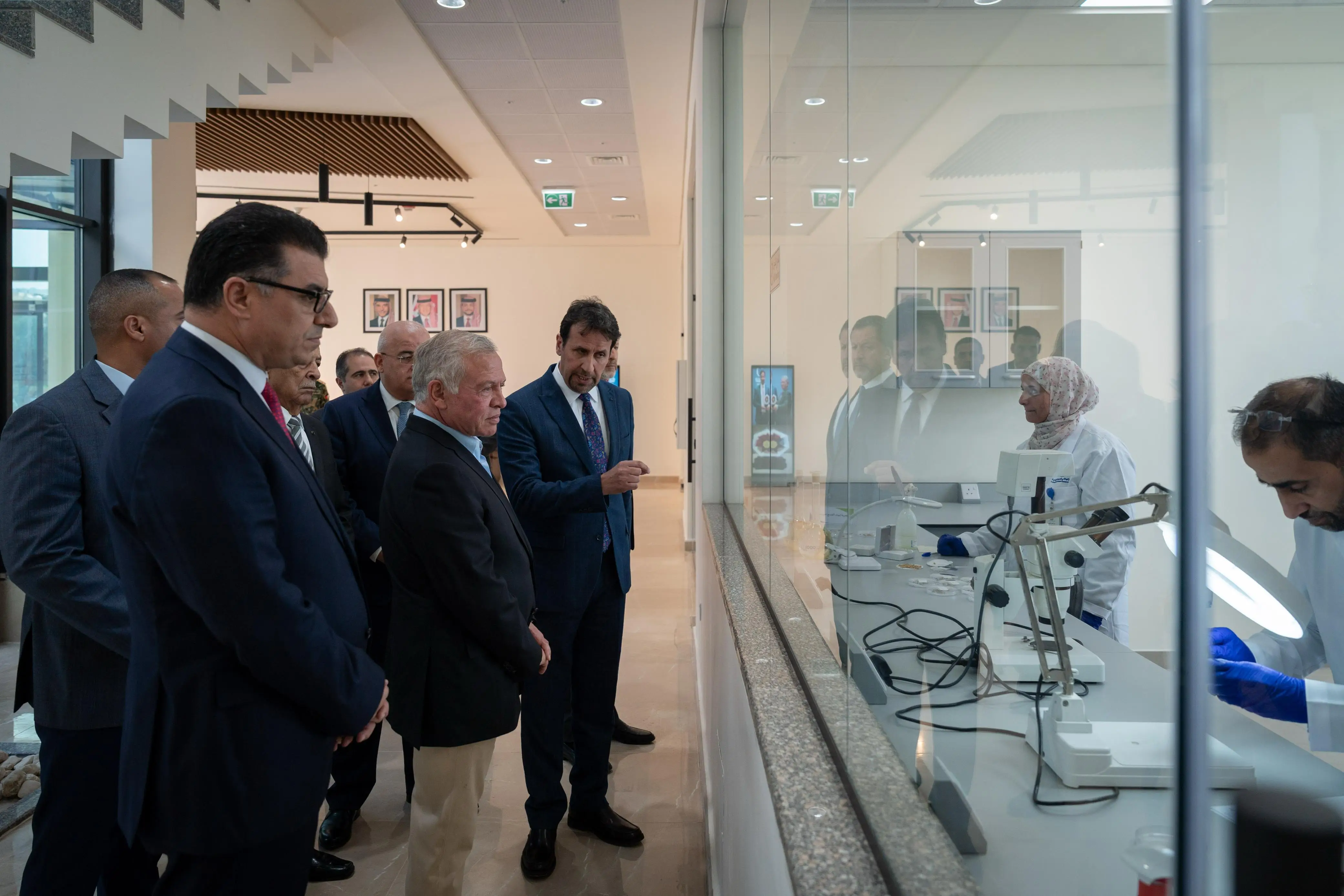 King inaugurates National Seed Bank