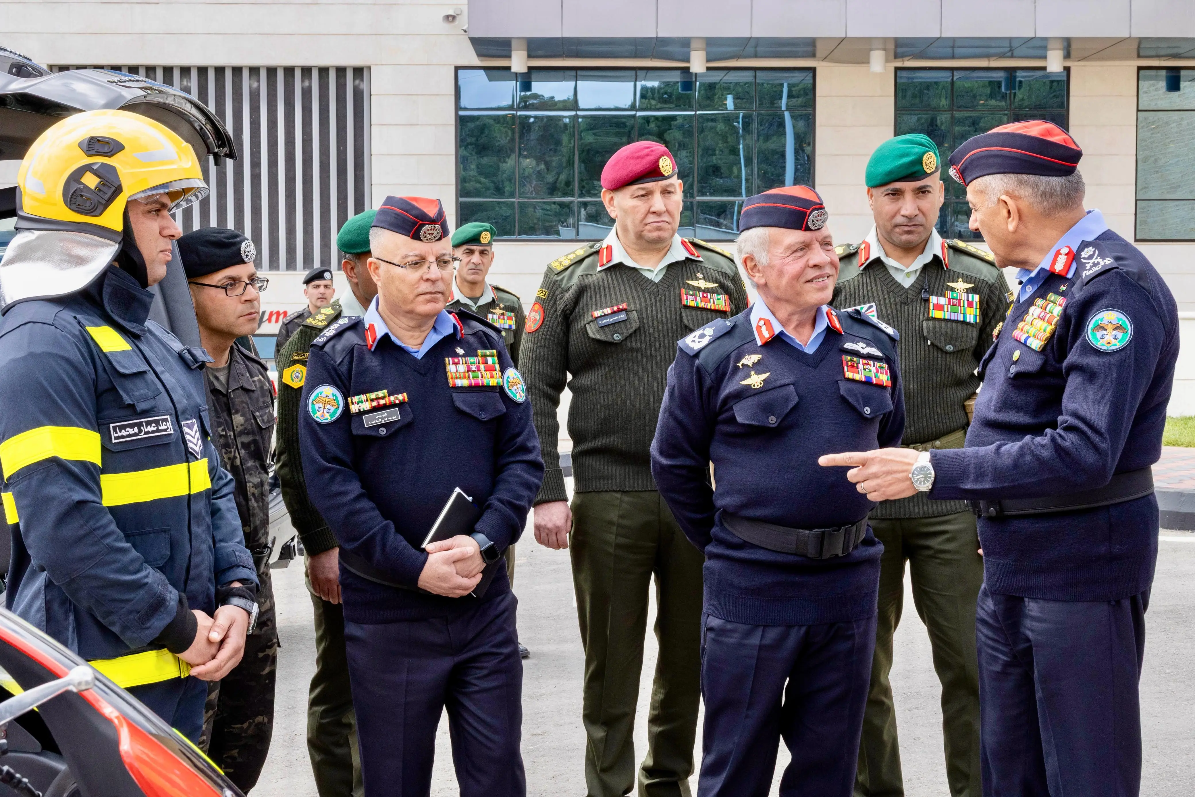 King inaugurates new Public Security Officers Club