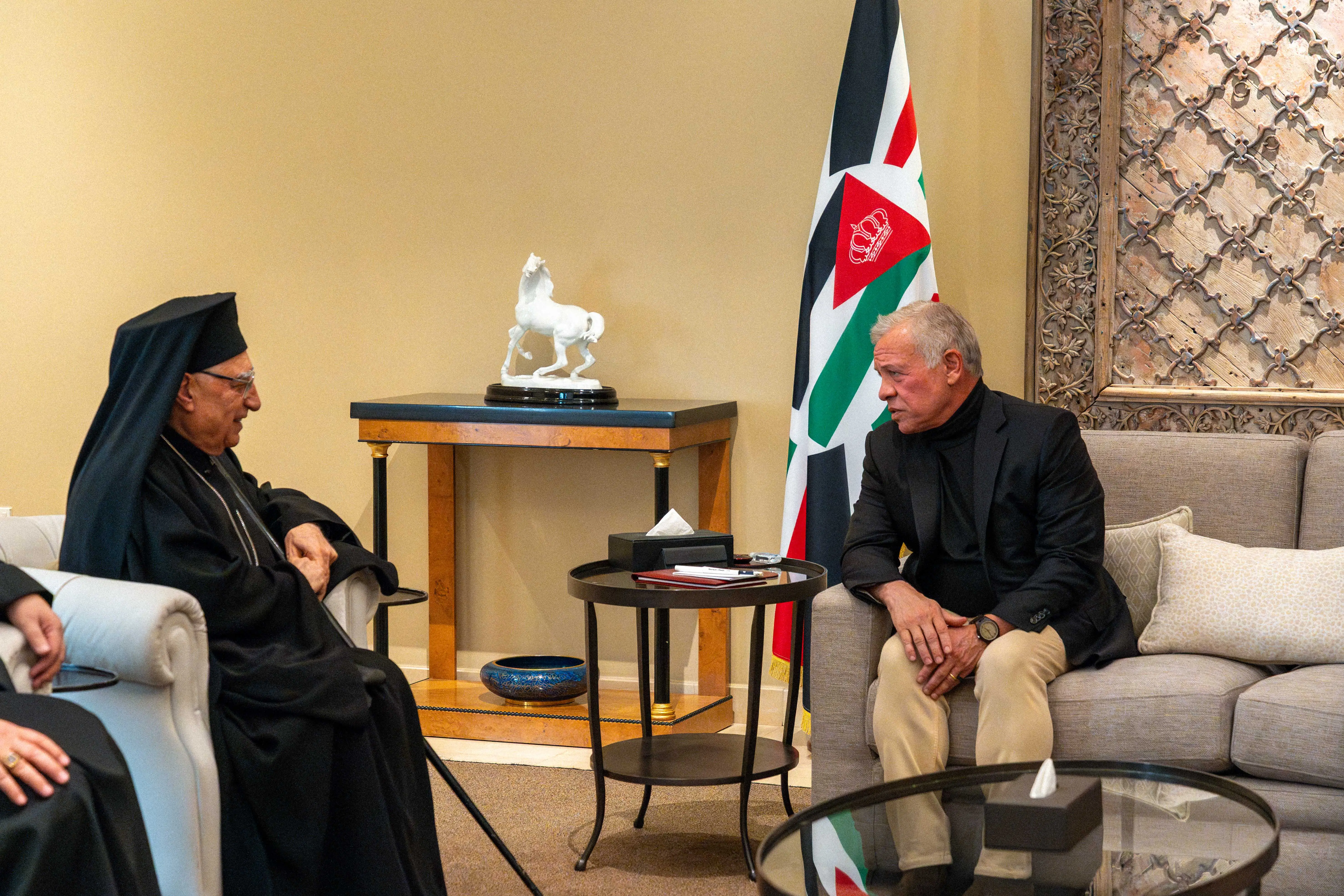 King receives Melkite Greek Catholic Patriarch of Antioch and All East